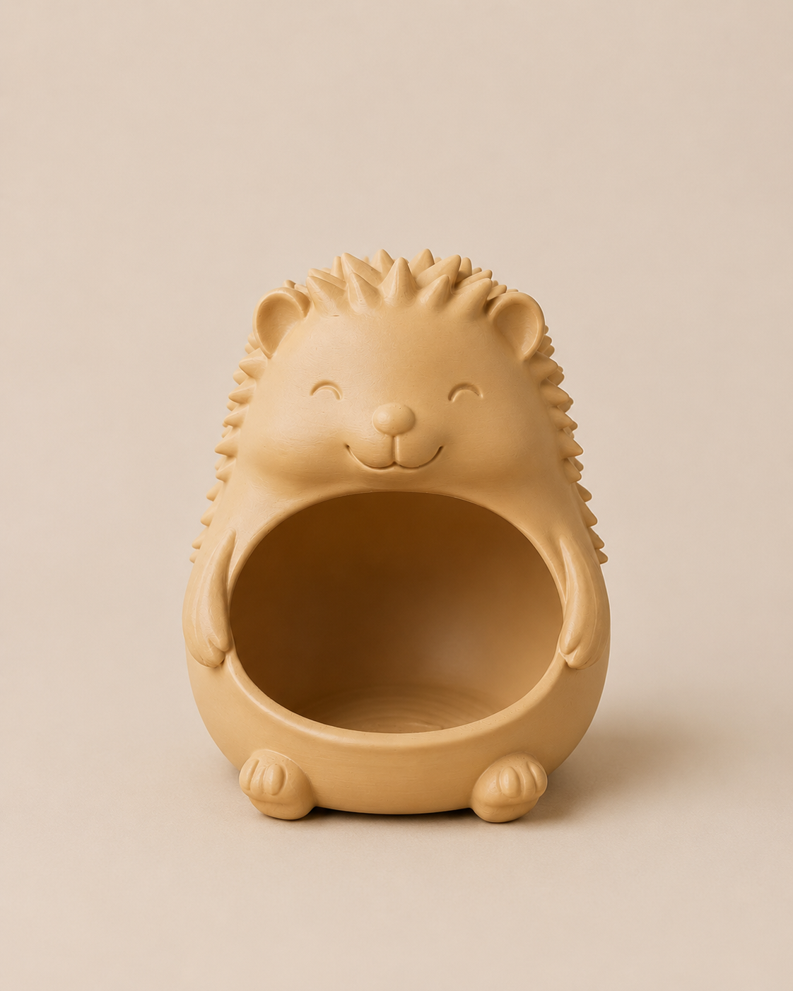 Cute Hedgehog Jewelry Holder | 3D Printed Trinket Organizer for Rings, Earrings & Keys | Home Decor | My Miniature