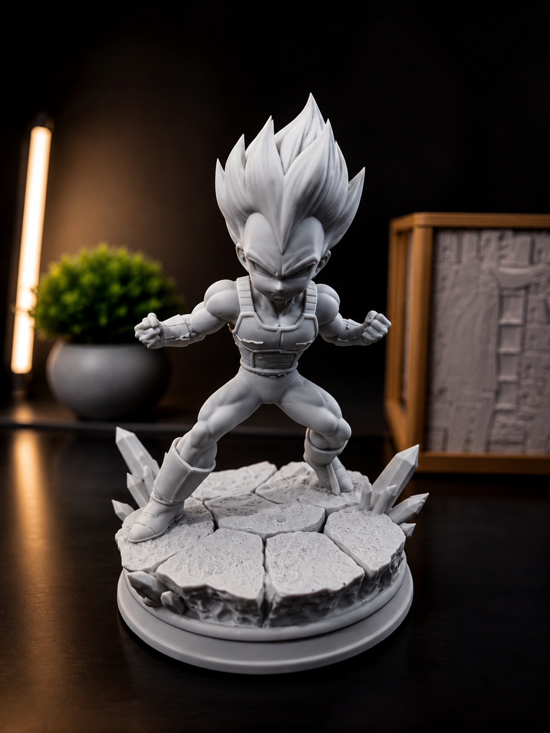 Custom Anime Miniature  Vegeta – Premium 3D Printed Figurine & Collectible Statue
