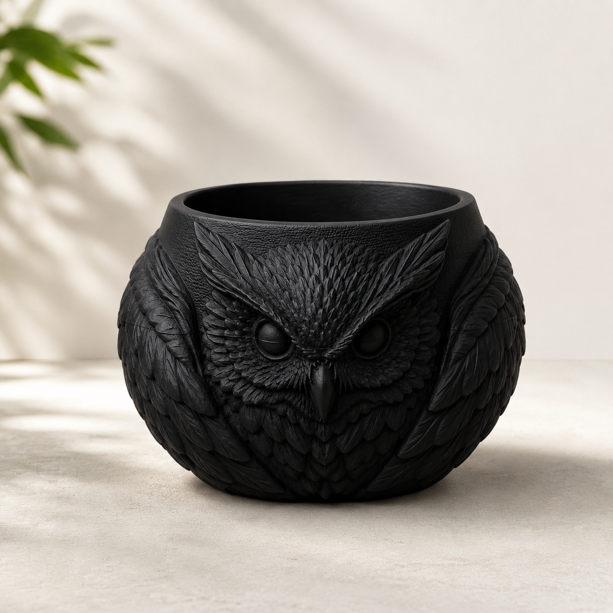 Owl Planter Pot for Home Decor | Decorative Owl Flower Pot