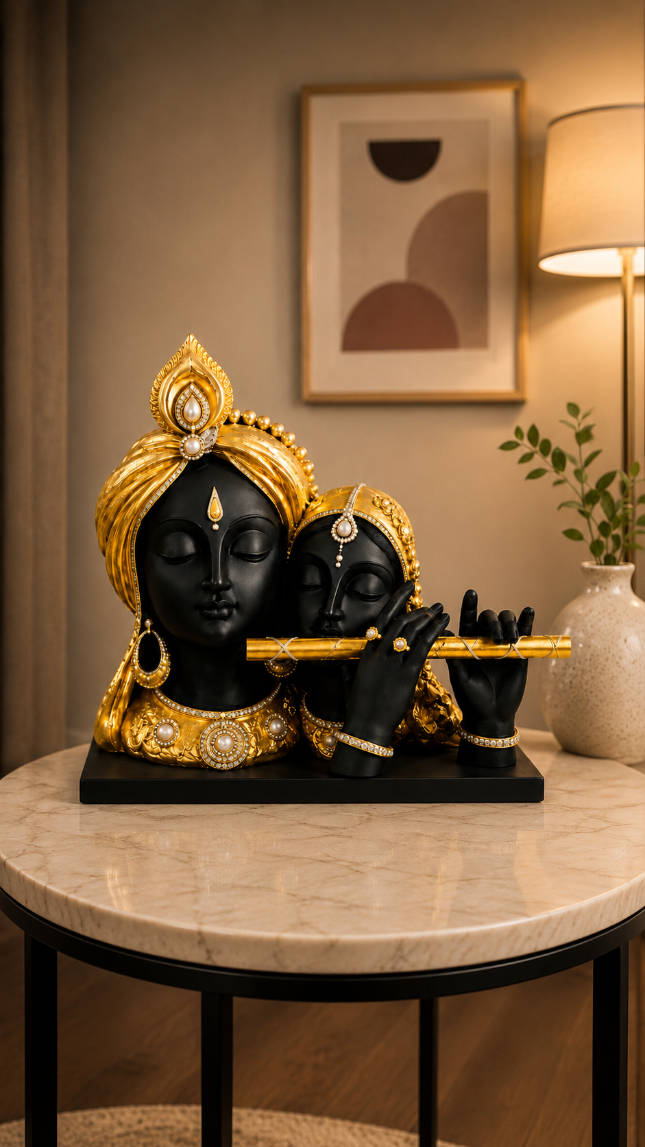Radha Krishna Idol Statue for Home Decor | My Miniature