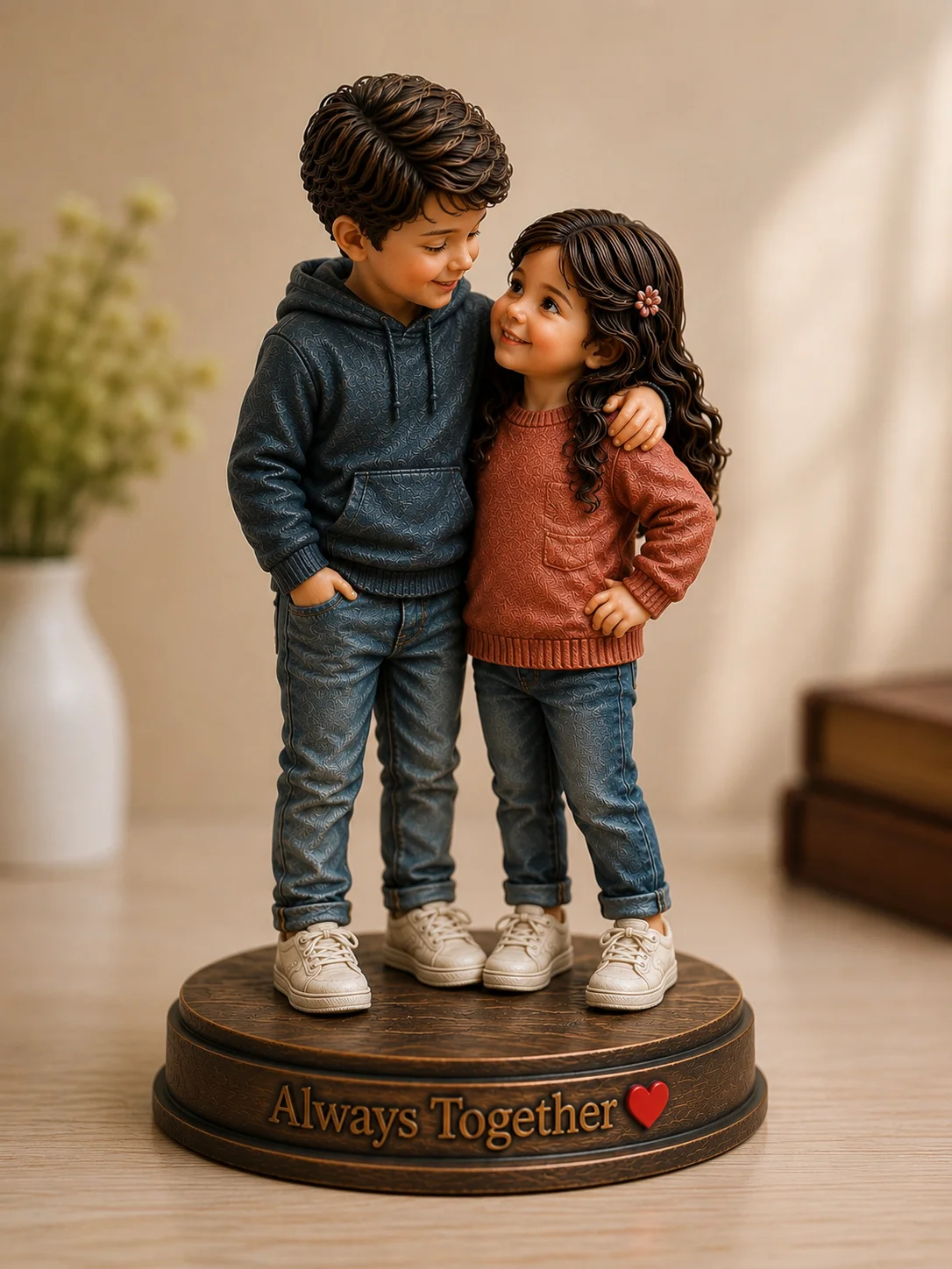 Brother Sister Miniature | Raksha Bandhan Gift