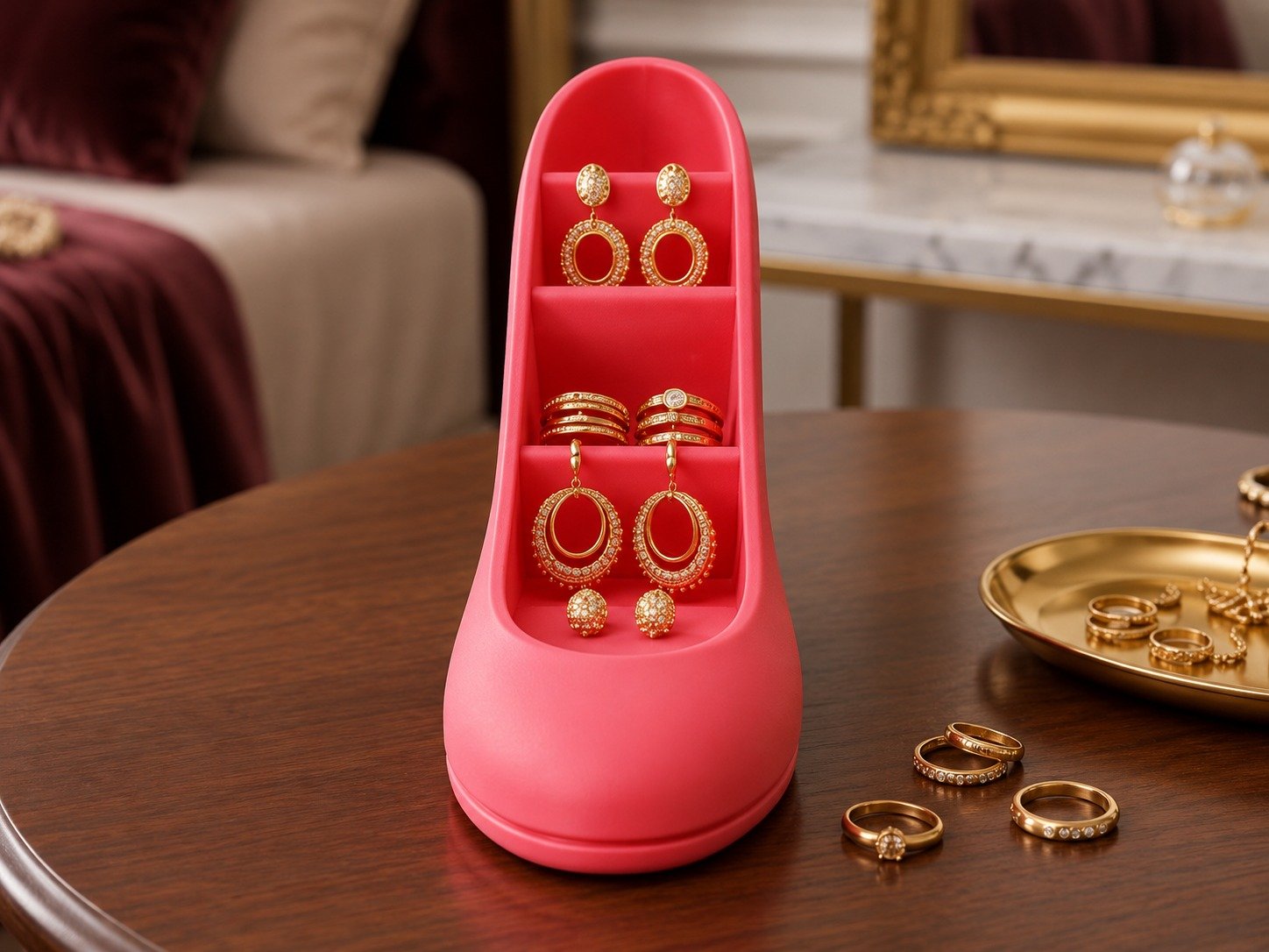 High Heel Jewelry Organizer for Women