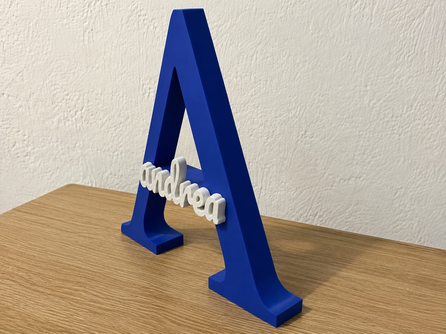 Personalized Letter Name Stand | 3D Printed Name Display